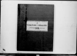 Ai Tukutuku Vakalotu Suva: Methodist Mission, Jan 1935-May 1935
