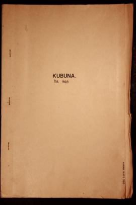 Report Number: 390 Kubuna DA 1448. Soil and Agricultural Potential Survey of DA 1449, 6pp. Includ...