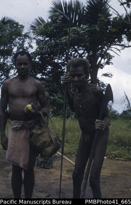 Elderly man – Marau – Ravo bush. Weriku & old man, Wainoni, Makira