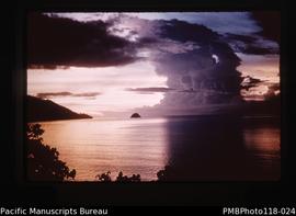 'Anvil cloud sunset, South West Bay (favourite)'