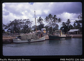 'Faua Harbour with MV Ulufonua and MV Alaimoana, Tonga'