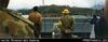 The [New Zealand Royal Navy ship] Canterbury departing Loloho Bougainville - soldiers on deck doi...