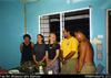 Singing Waltzing Matilda in House 1,  Buka [Truce Monitoring] team farewell [Bougainville]