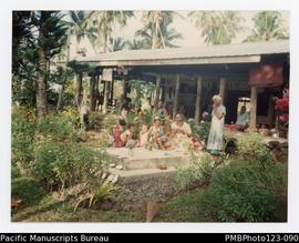 Visiting Sivao's family. Faala, Savaii