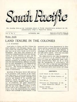 South Pacific, Vol. 2, No. 2