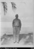 Charles Powell on beach at Penrhyn Islands (Duplicate of 10a)