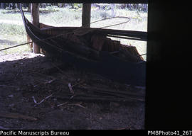 'Savo type canoe, Guadalcanal West'