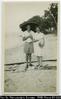 Rev. & Mrs. Horwell On Beach At Nguna