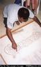 Edgar Hinge and sandroing, [sand drawing] Vanuatu National museum