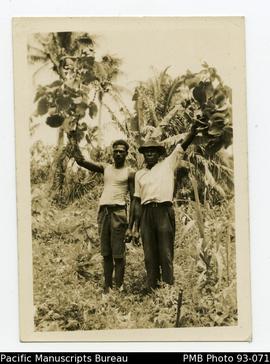 Marae And Kakae With Kava Plants