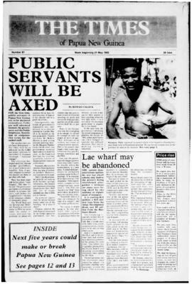 The Times of Papua New Guinea, Issues 87 - 88
