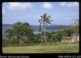 'View of sheltered harbour waters, Vava'u Island, Tonga'