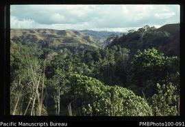 "View up the Matanikau valley"