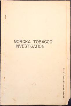 Report Number: 159 Report on the Tobacco Growing Potential of the Soils in the Goroka Area, 18pp....