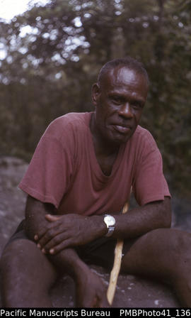 'Headman Chamatete, Guadalcanal'