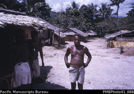 [Man] ‘Kokona village, Guadalcanal'
