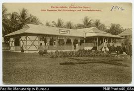 ‘1914. Herbertshöhe (Deutsch Neu-Guinea). Hôtel Deutscher Hof (Erfrischungs- und Gesellschaftsräu...