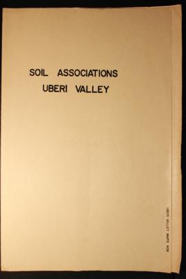 Report Number: 408 Uberi Valley Soil Associations. [missing. Empty file cover.] Includes map with...