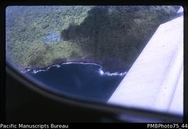 Tinakula [Volcano, Santa Cruz, Eastern District, British Solomon Islands Protectorate, aerial vie...