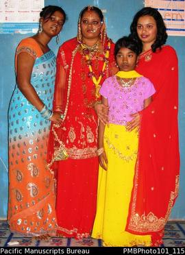 [Suva Wedding Savita, flowergirl and relatives]