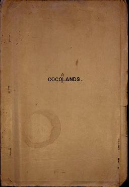 Report Number: 111 Soil Survey Report - Cocoalands [Cocoalands Estate], 9pp. Includes map with sc...
