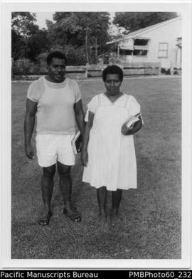Pastor Langilosu and wife Vematan