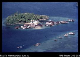 [A village in front of Kayu Island in Yos Sudarso Bay, in front of Jayapura]