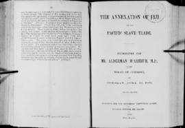 'The Annexation of Fiji and the Pacific Slave Trade'