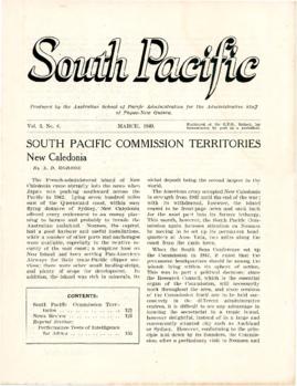 South Pacific, Vol. 3, No. 6