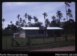 'Department of Agriculture extension outpost in a village on Tongatapu, Tonga'