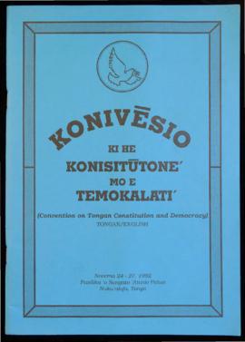 Thy Kingdom Come: The Democratisation of Aristocratic Tonga and Convention on Tongan Constitution...