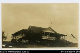 ‘D.O.’s House, Morobe. 1916.’ [Photo print.]