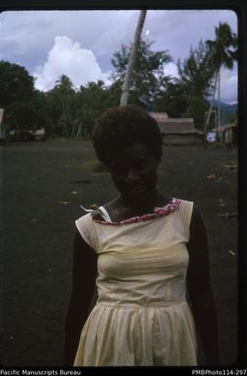 'James Buke's daughter, Lokuru, Rendova Island'