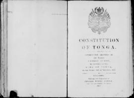 'Constitution of Tonga'