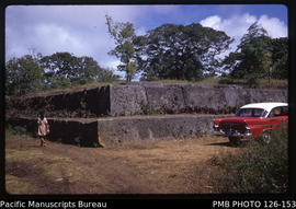 'Langi tombs at Mu'a, Tongatapu, Tonga'