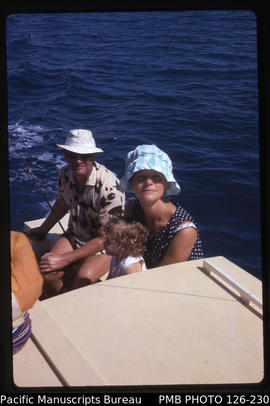 'Boating trip, Tonga'
