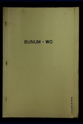 Report Number: 222 Agricultural Assessment W.H.D. Tea Lands, Bunum-Wo, 1p. Includes map with scal...