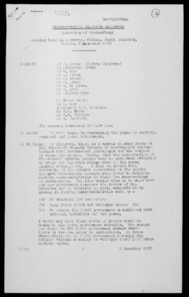 
Constitutional Planning Committee, Record of Proceedings, 6/12/72, Ts., roneo, pp.1-11
