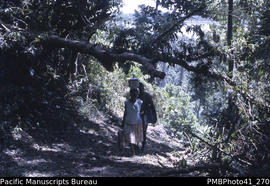 [Villagers] 'Track near Lambi, Guadalcanal West'
