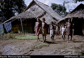 'Bethunga Village children near Berandi, Guadalcanal'
