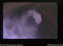 'Tanna volcano from air, Yasour Volcano'