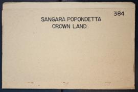 Report Number: 384 Report on soils and agricultural possibilities in the Sangara and Popendetta C...