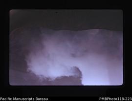 'Tanna volcano from air, Yasour Volcano'