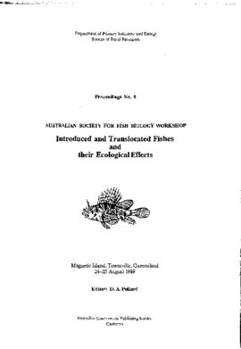 'Introduced and translocated fishes and their ecological effects'