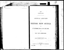 Reel 1, British New Guinea Report from 4 September 1888 to 30 June 1889