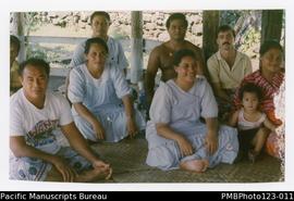 Samoan Ministers’ and teachers’ wives at Uesiliana College. Satupaitea, Savaii