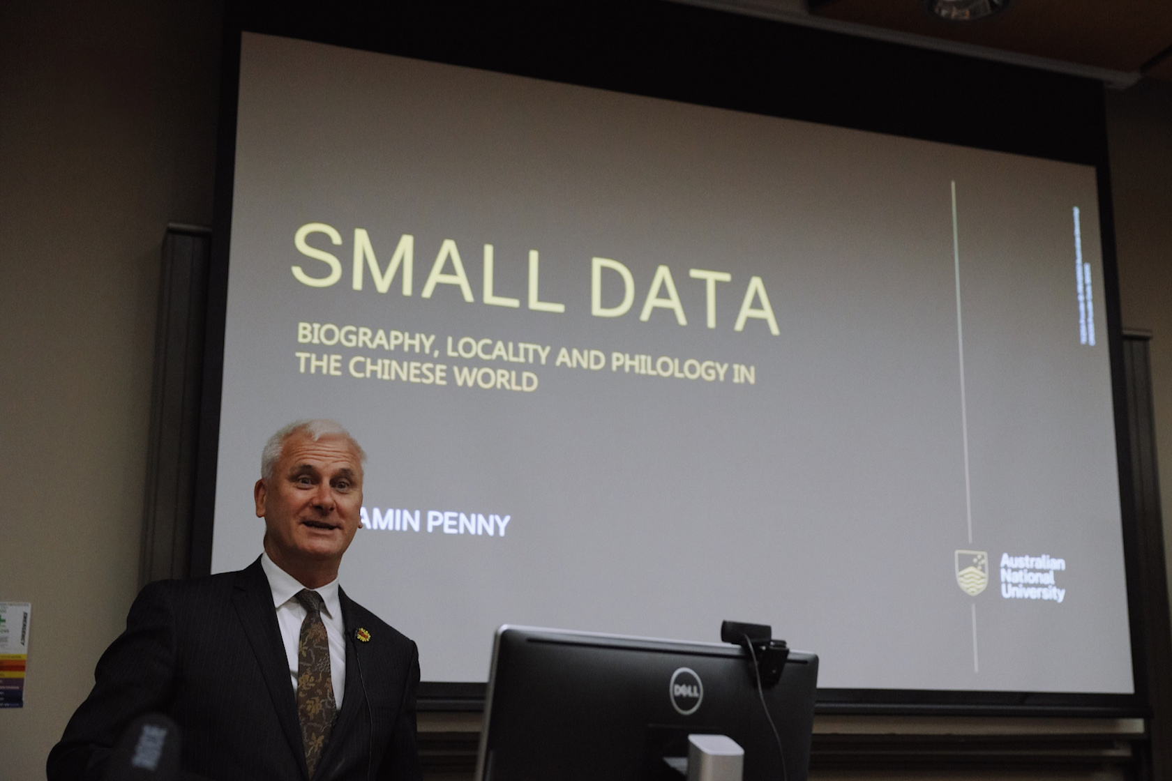 Benjamin Penny Presenting Landscape.jpg CAP Professorial Lecture Series - Prof Benjamin Penny 2