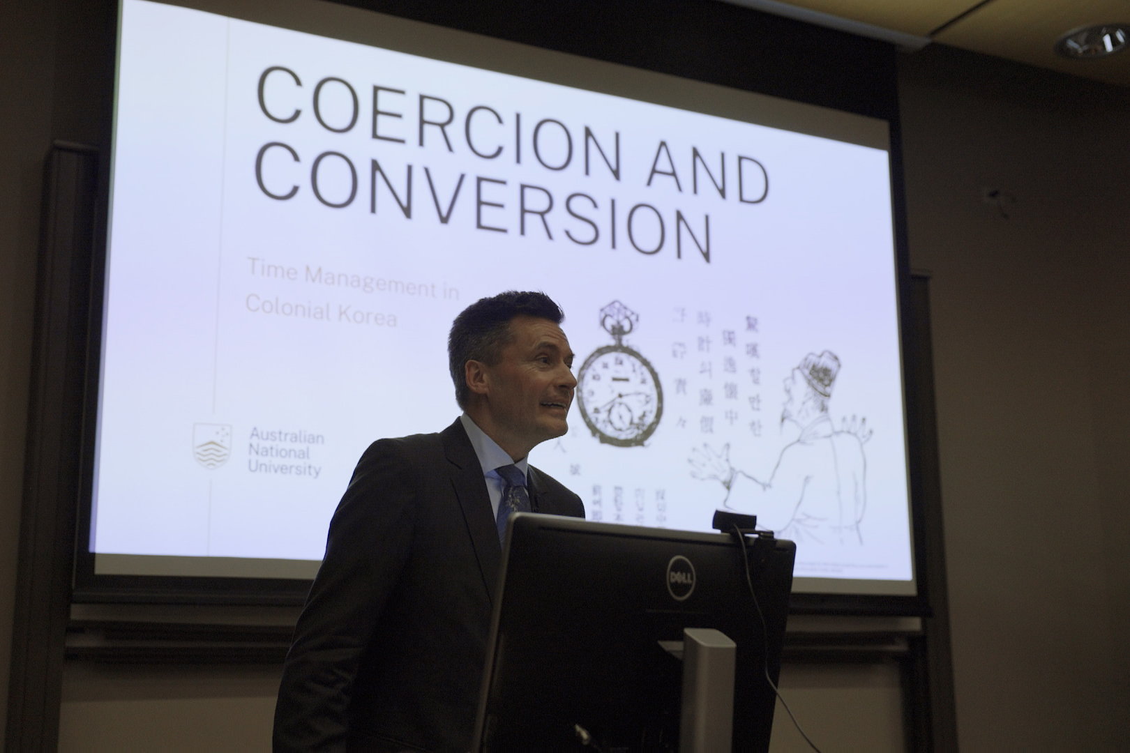 Roald Maliangkay Presenting Landscape.jpg Coercion and conversion - Prof Roald Maliangkaij
