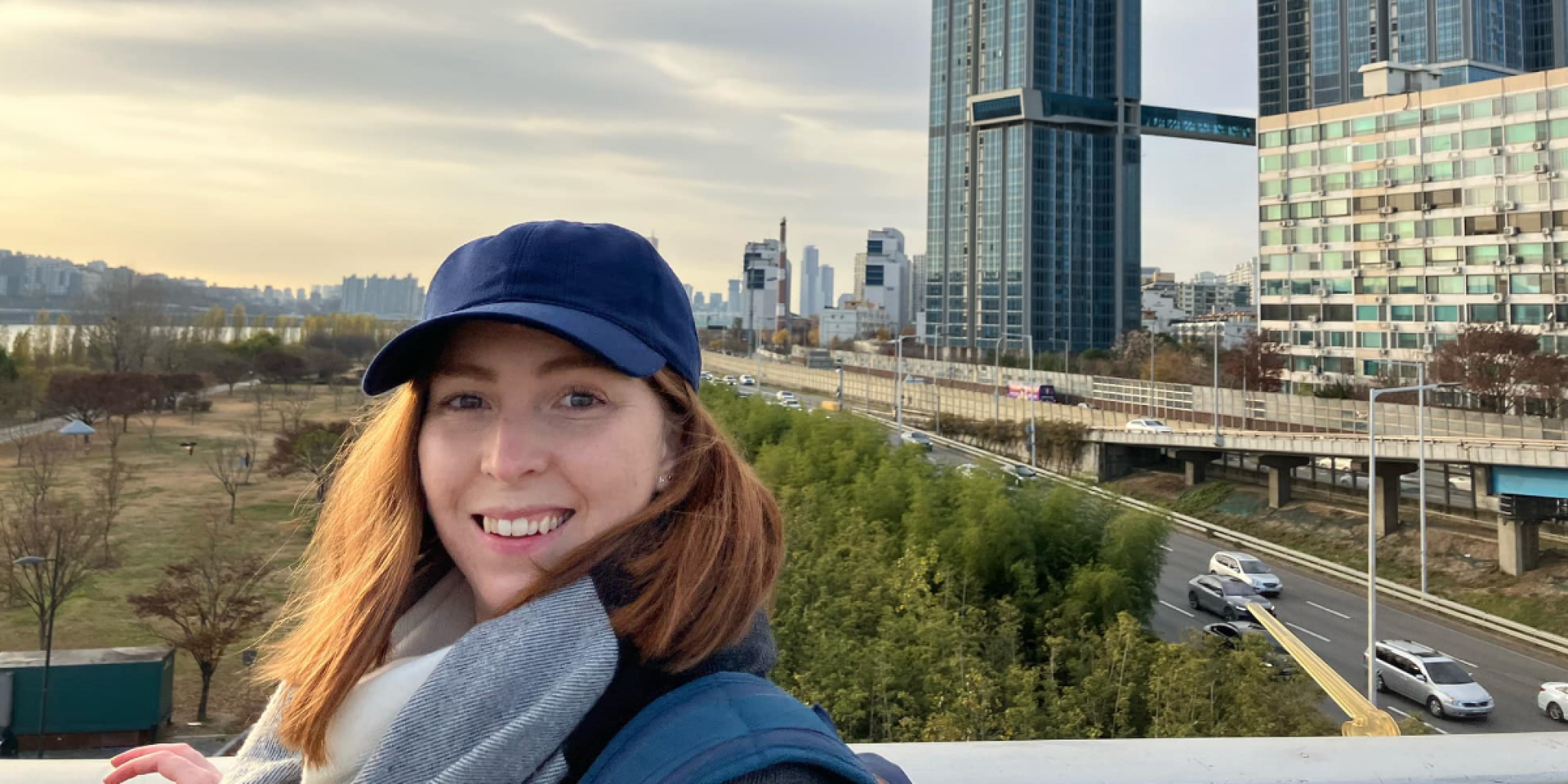 Alison Darby in South Korea (Photo Supplied) Alison Darby in South Korea (Photo Supplied)