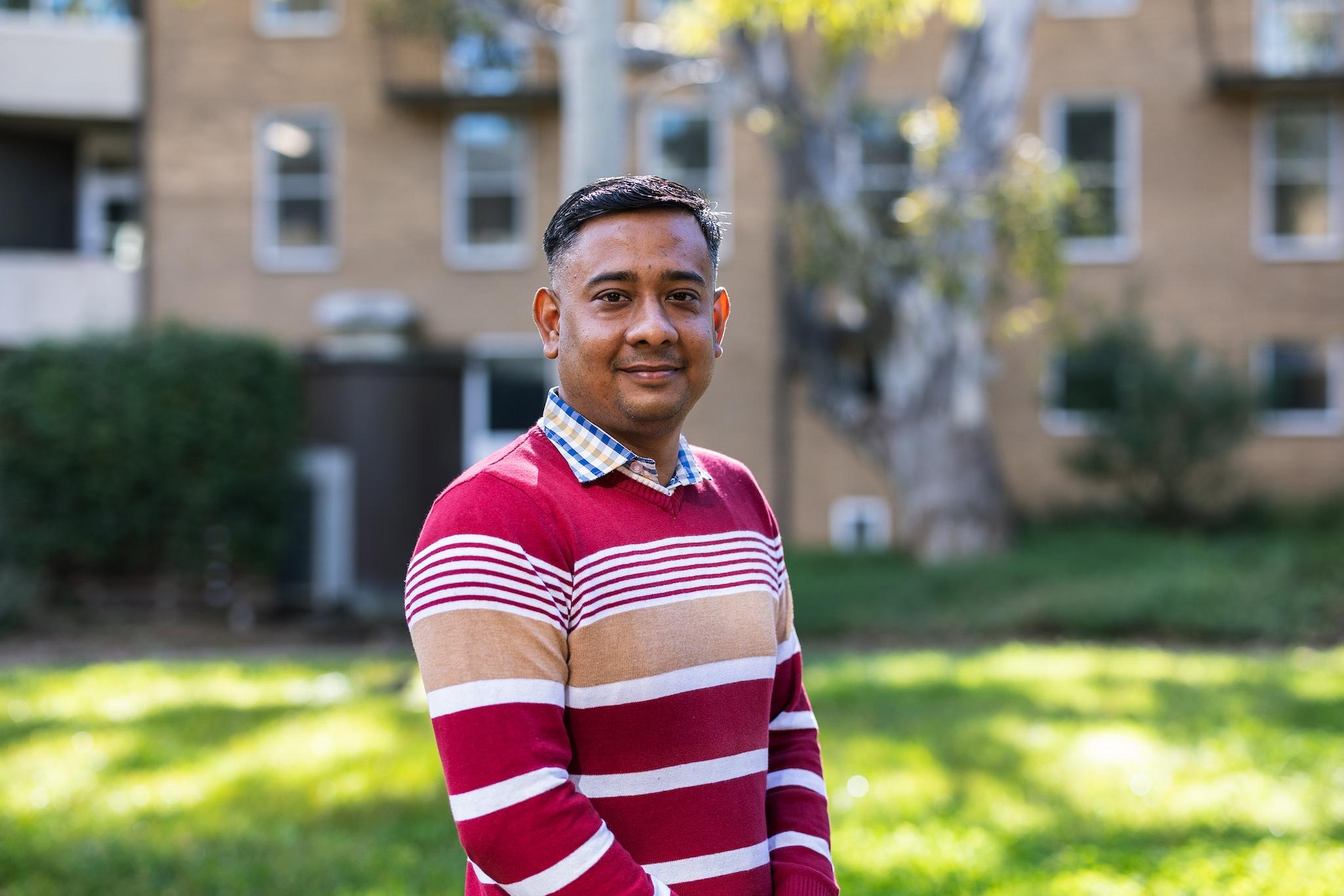 PhD student Subrata Banerjee